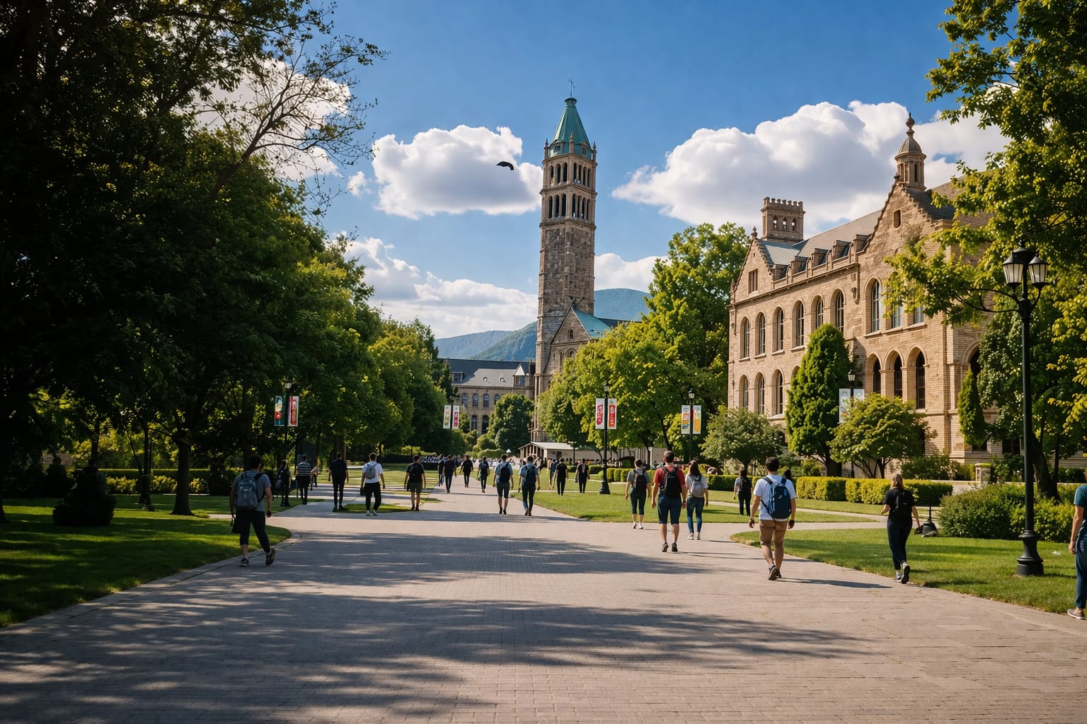 University campus